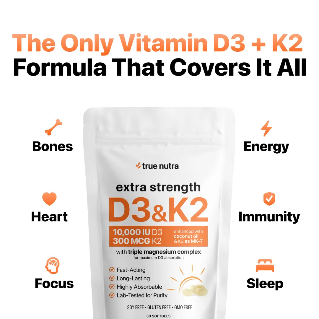 [First Order One-Time Bonus] FREE Vitamin D3 & K2