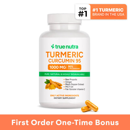 [First Order One-Time Bonus] FREE Turmeric Curcumin 95
