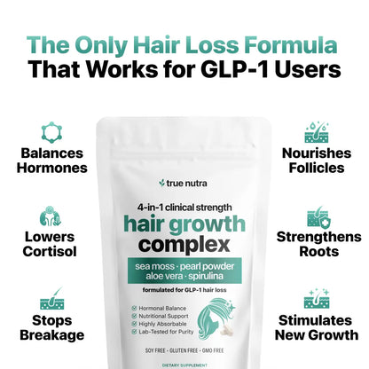[First Order One-Time Bonus] FREE 4-in-1 Hair Growth Complex